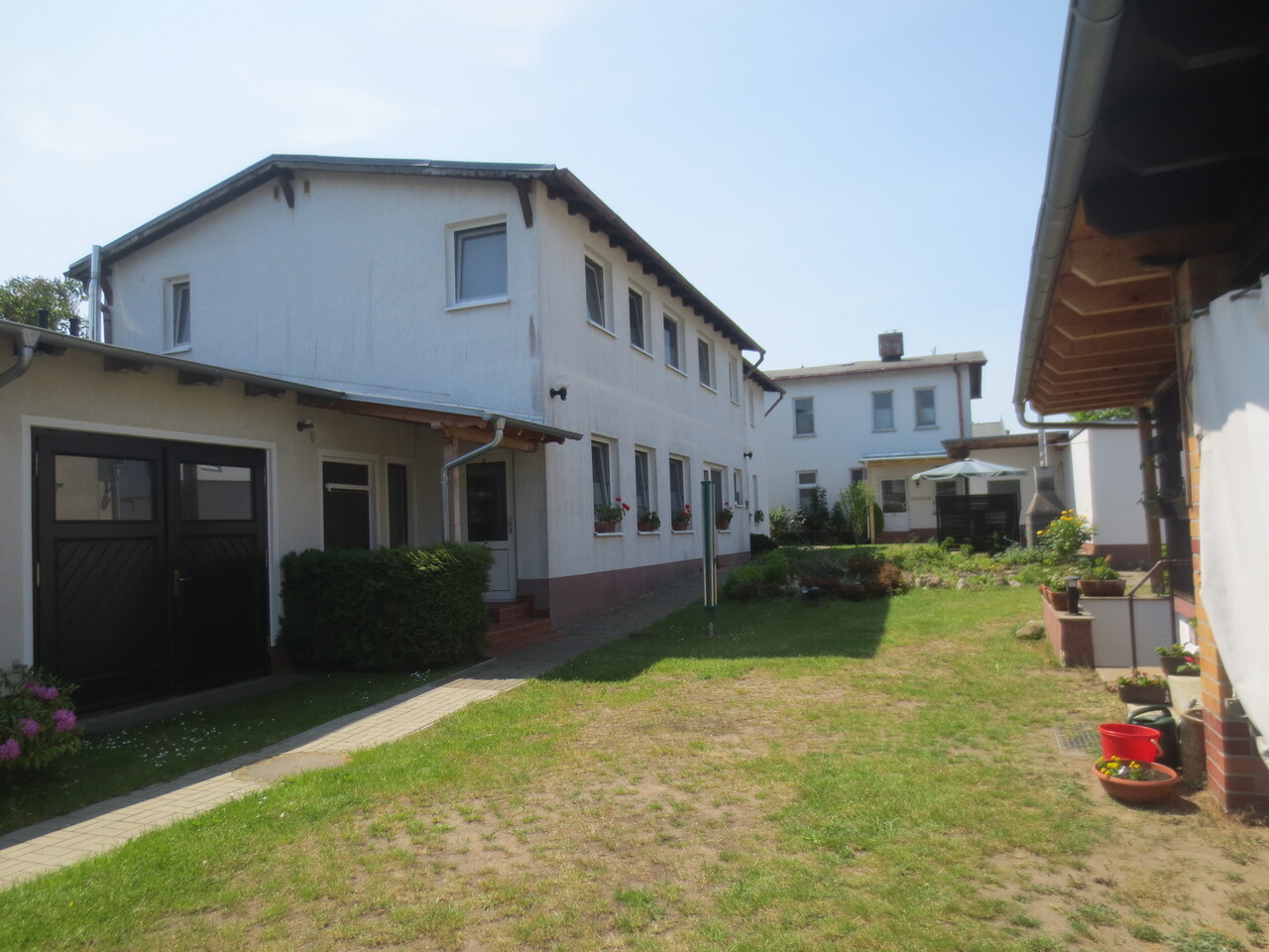 Eingang zur Pension